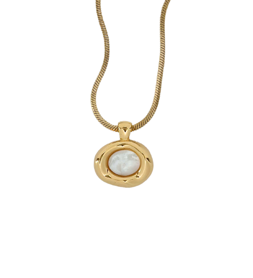 Melted Pearl Necklace