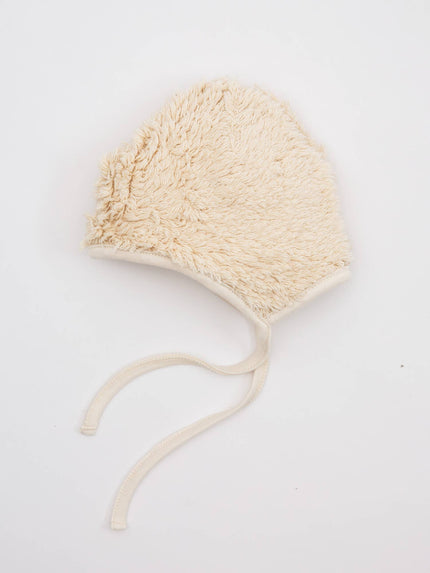 Organic Baby Faux Fur Sherpa Bonnet Hat