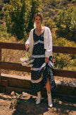 EVERYDAY ESSENTIAL LAYERING WAFFLE CARDIGAN IN BALLON SLVS