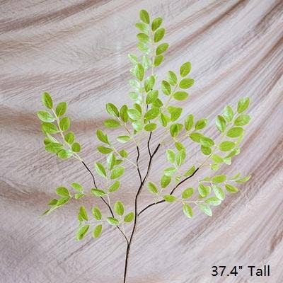 Artificial Plant Fresh Spring Leaf Stem 37