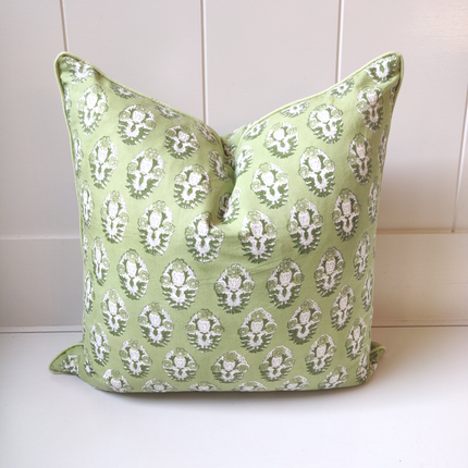 Pia Green Cushion Cover