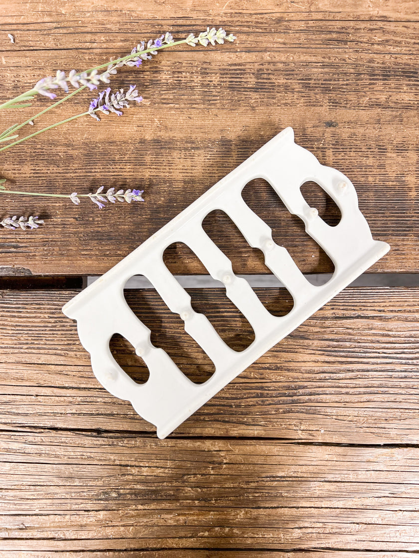 Presumably Meissen Porcelain Blue Onion Trivet