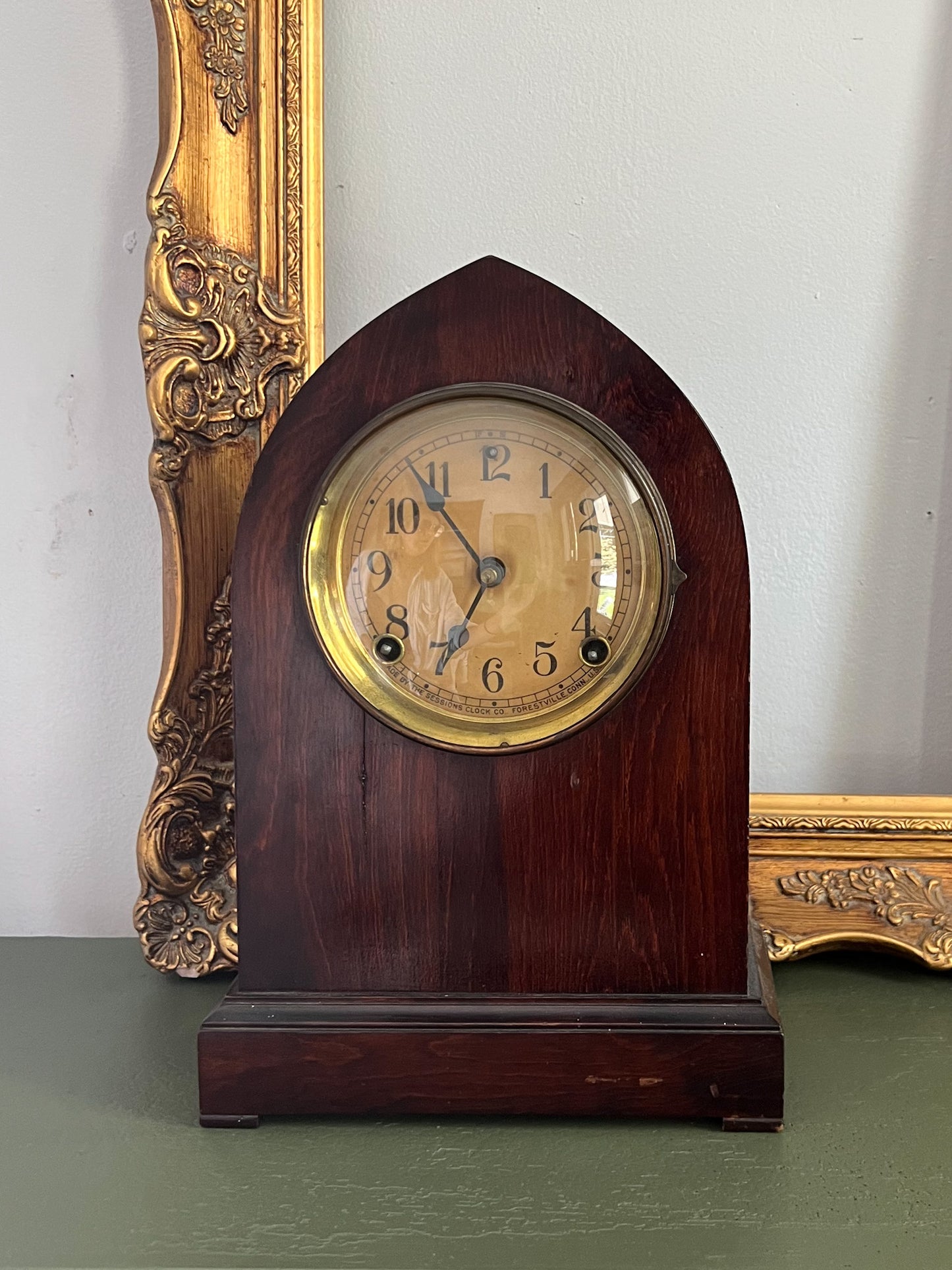 Antique Beehive Sessions Mantel Clock Hearth and Home Mercantile