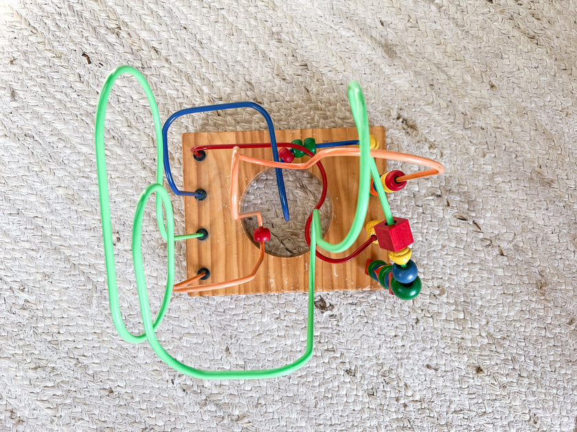 Vintage Abacus Toy Large