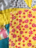 Bright Vintage 1960s Quilt with Knotting