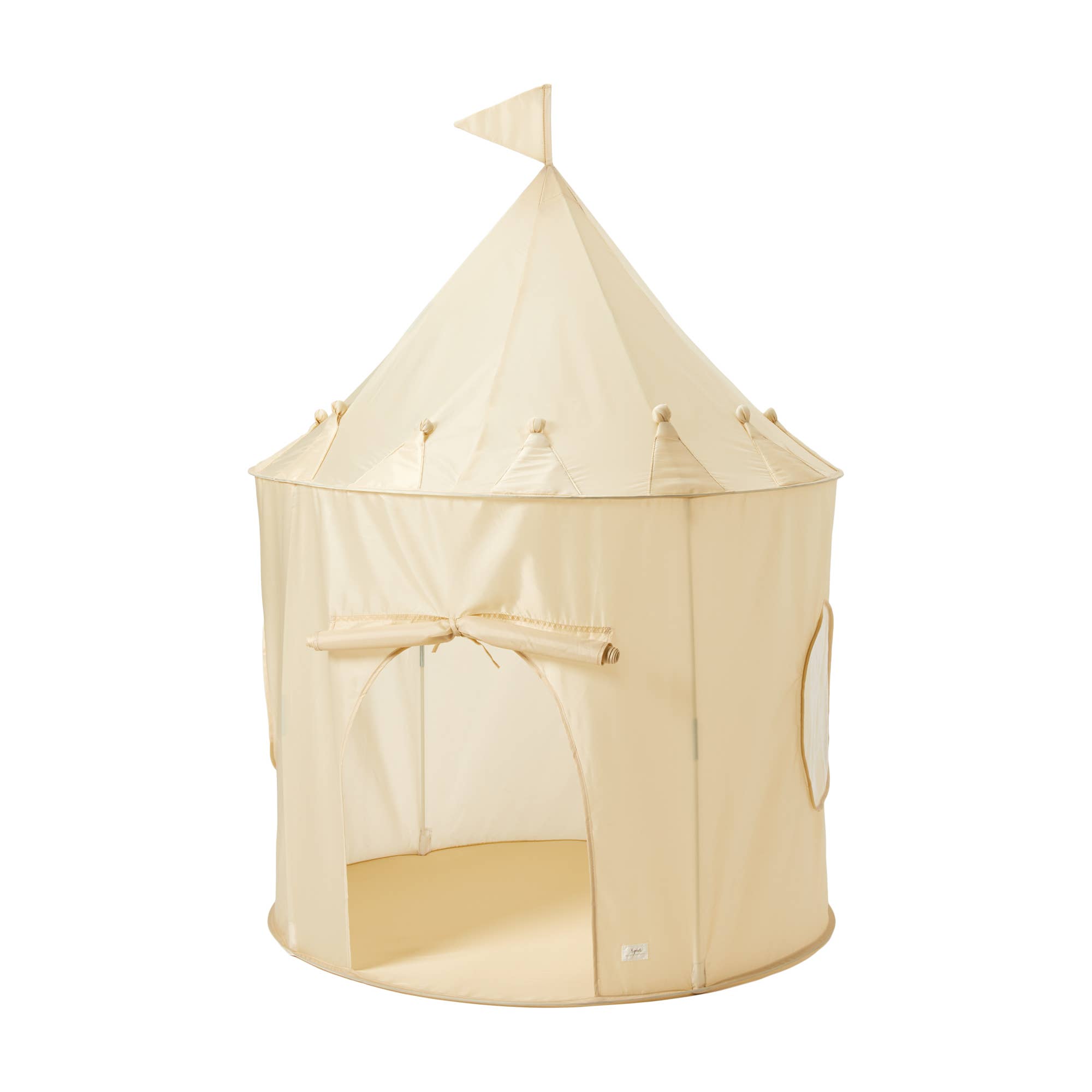 Fabric Play Tent Castle: Beige