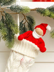 Organic Santa Baby Buddy Lovey Toy